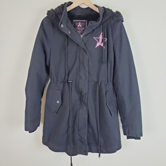Jeffree Star Frostbite Black Parka